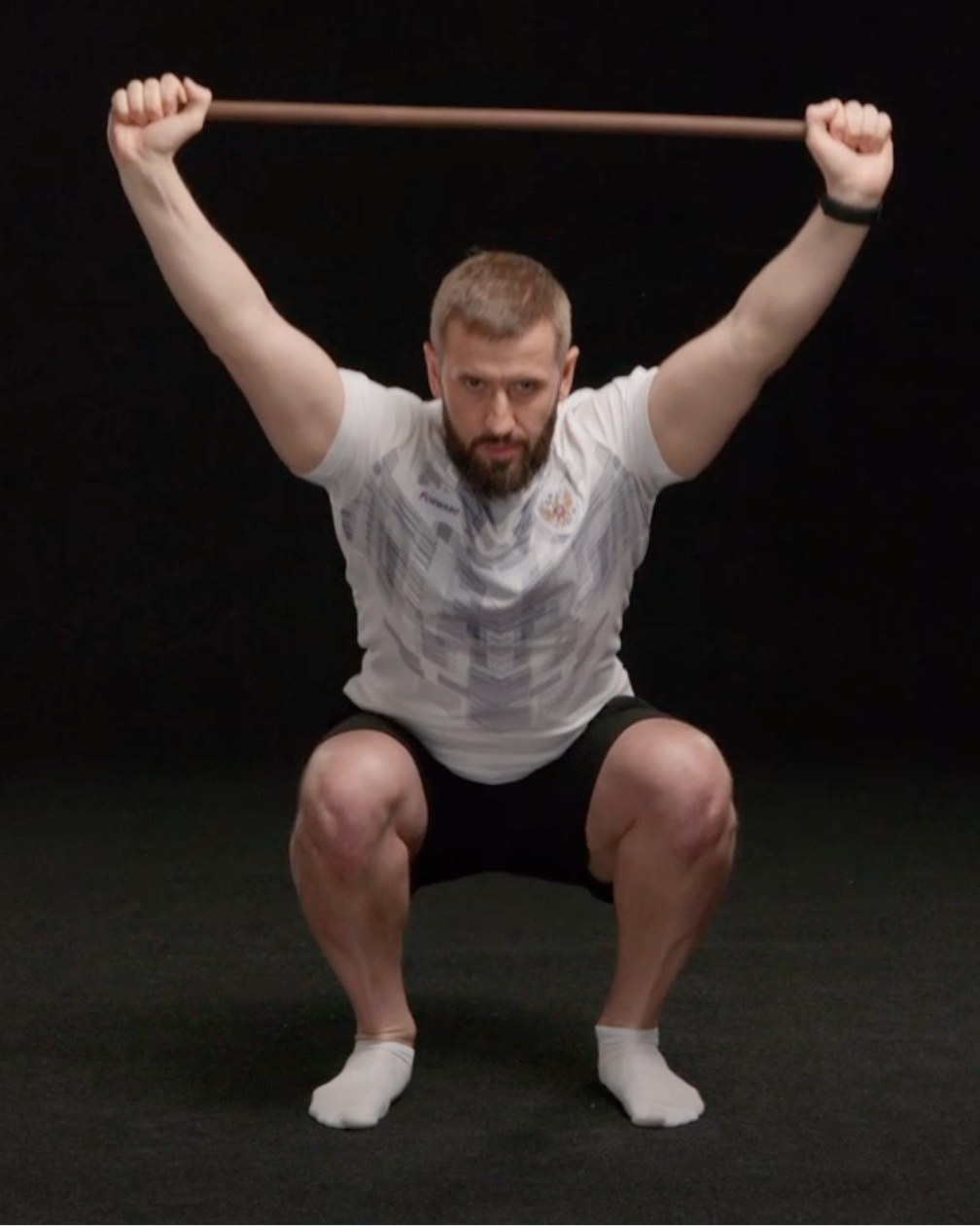 Анализ Overhead Squat: наложение биомеханической модели на видео